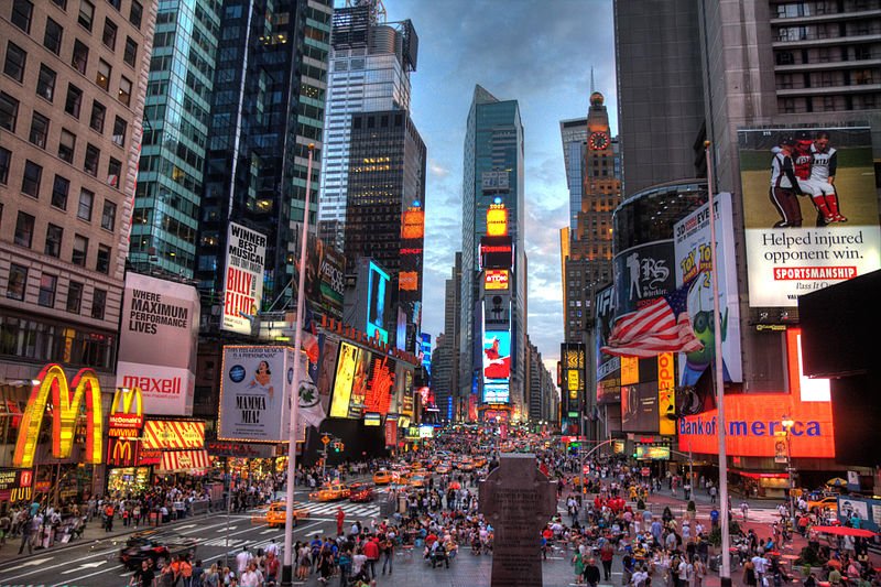 تايم سكوير في نيويروك Time Square